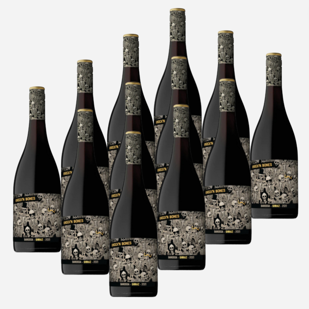 Clearance! Knock'N Bones Shiraz 6 x 750mL