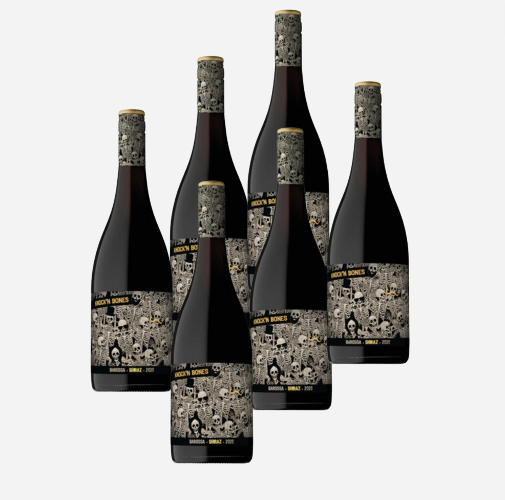 Clearance! Knock'N Bones Shiraz 6 x 750mL