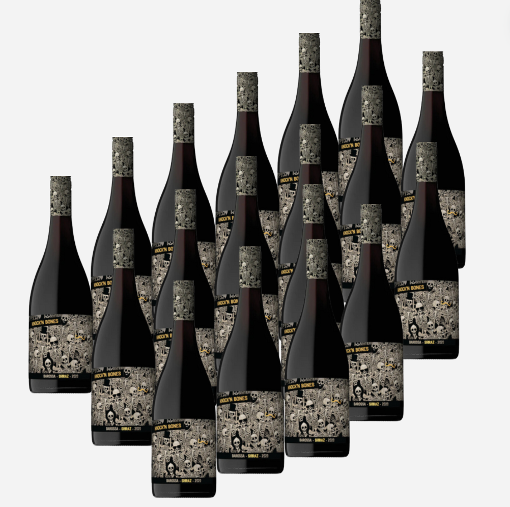 Clearance! Knock'N Bones Shiraz 6 x 750mL