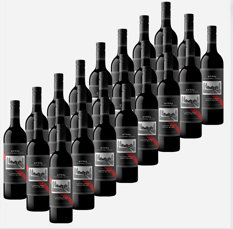 Wynns Coonawarra Estate Cabernet Shiraz Merlot 6 x 750ml