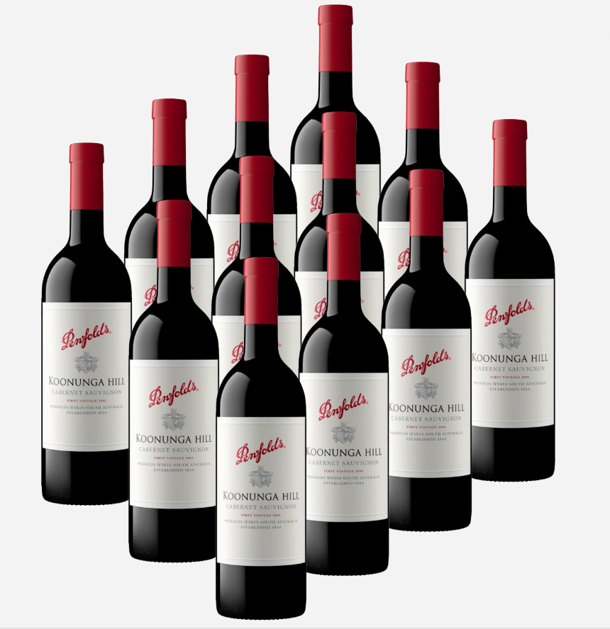 Penfolds Koonunga Hill Cabernet Sauvignon 6 x 750ml