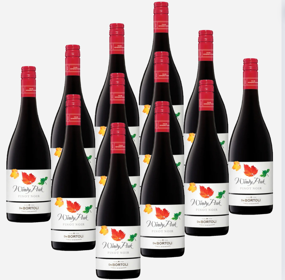 De Bortoli Windy Peak Pinot Noir 6 x 750ml