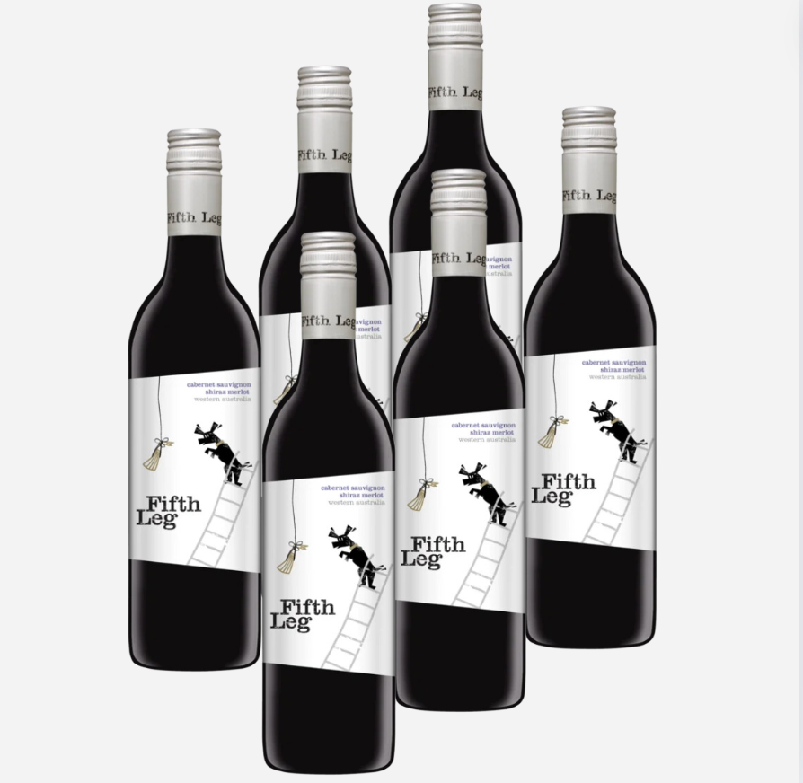 Fifth Leg Cabernet Sauvignon Shiraz Merlot 6 x 750ml