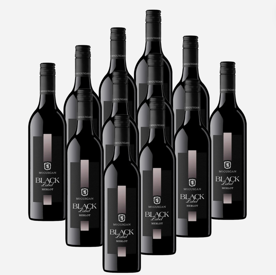 McGuigan Black Label Merlot 6 x 750ml