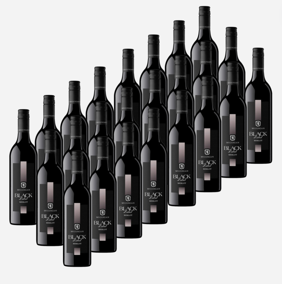 McGuigan Black Label Merlot 6 x 750ml