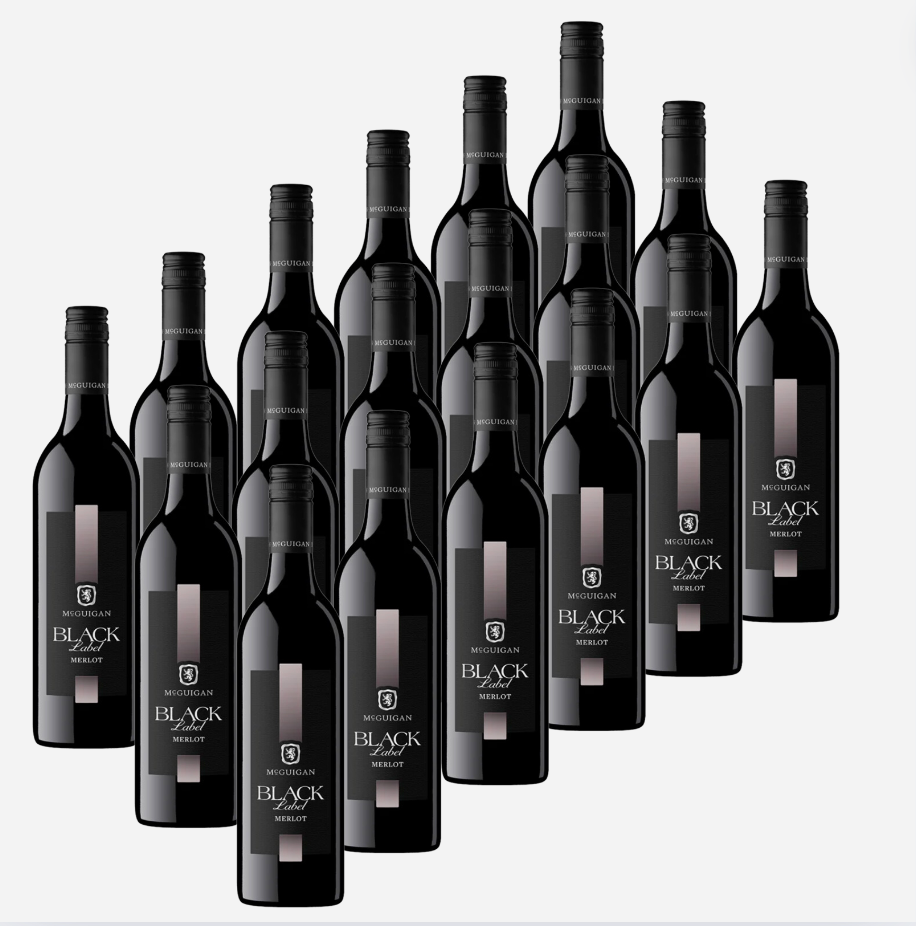 McGuigan Black Label Merlot 6 x 750ml