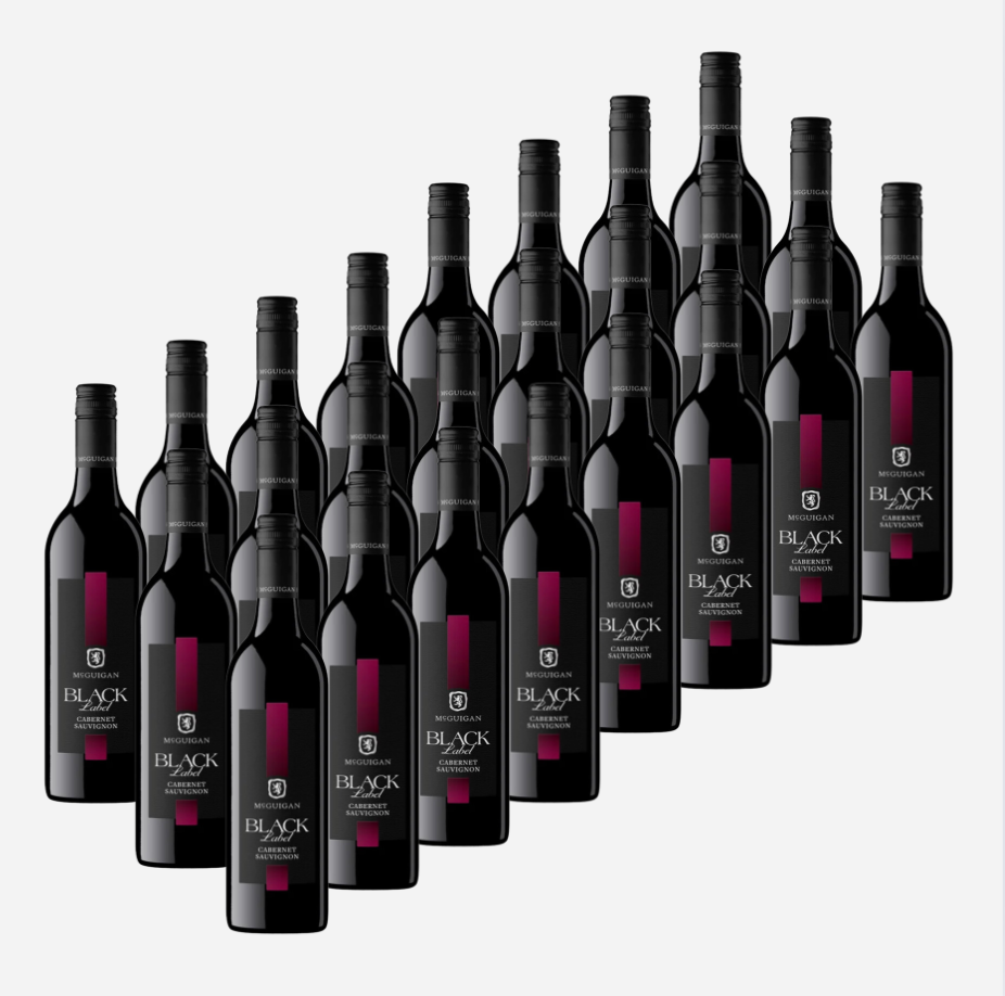 McGuigan Black Label Cabernet Sauvignon 6 x 750ml