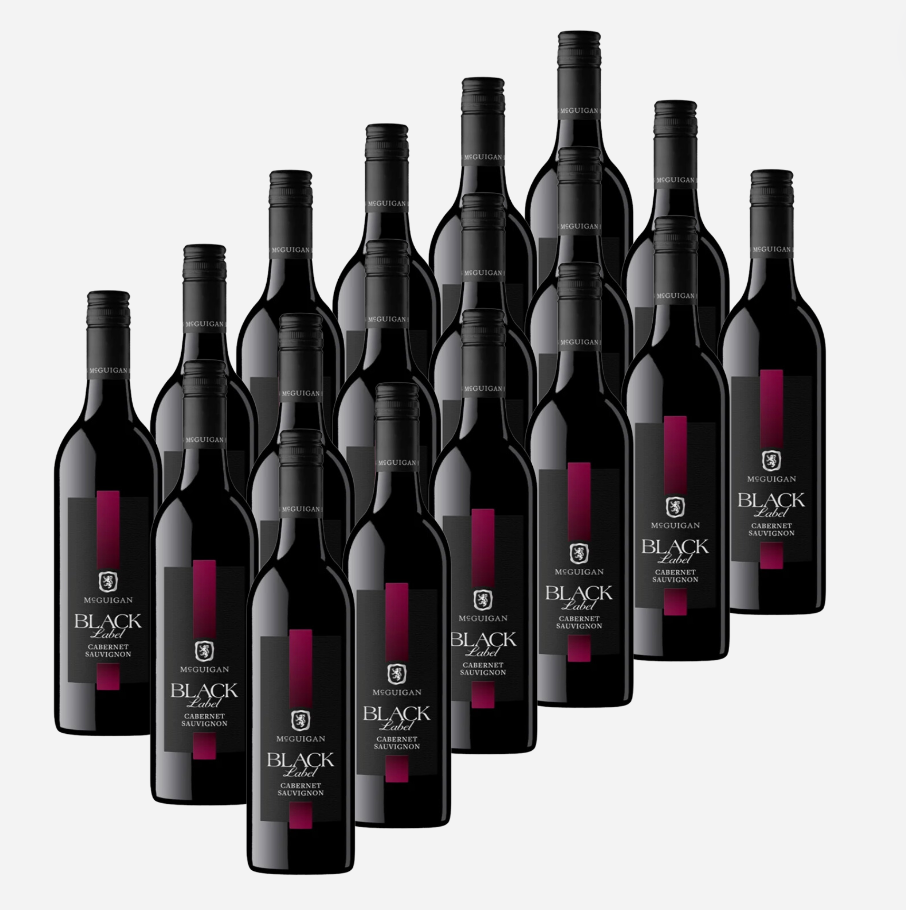 McGuigan Black Label Cabernet Sauvignon 6 x 750ml